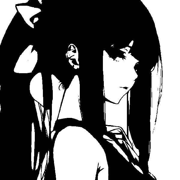 Chaarkor — dithered portrait